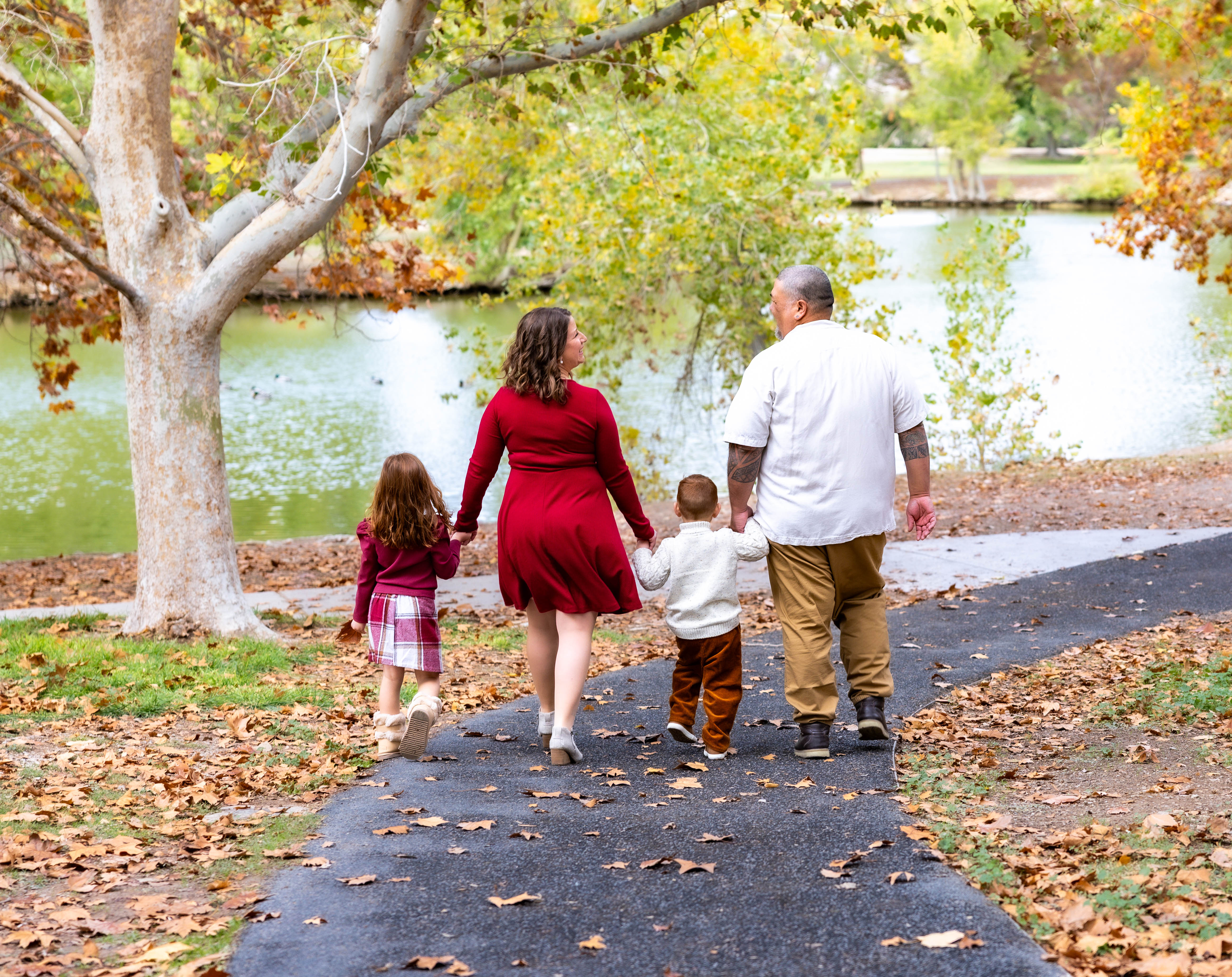 Robyn Mendiola with her family